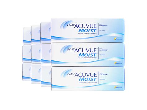 1 Day Acuvue Moist 12-Box Pack (180 Pairs) For Less | Perfectlens Canada