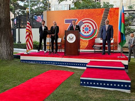 Us Embassy In Baku Celebrates Us Independence Day Photo Trendaz