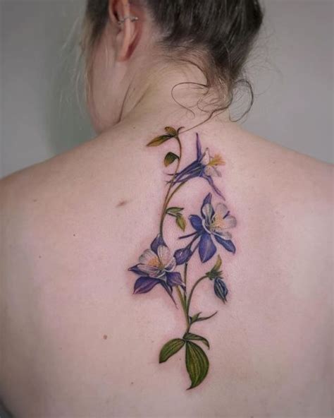 Columbine Flower Tattoo Meaning And 40 Ideas Fashion Enzyme