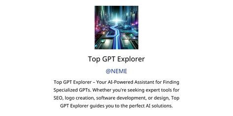 Top GPT Explorer GPTs Features And Functions Examples And Prompts