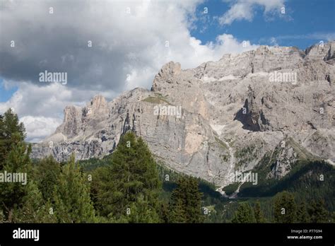 Cloud Passing Across The Campanili De Murfreit And Bindelturm T De