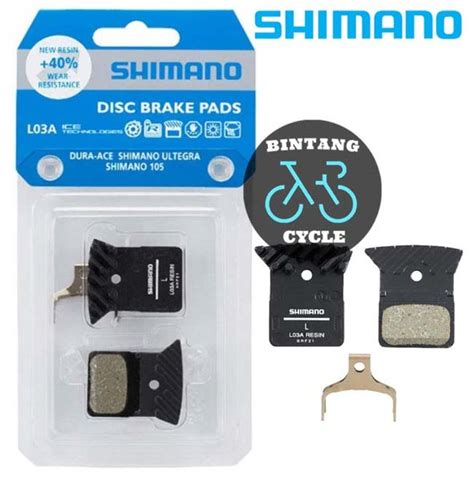 Jual Brake Pad Shimano L03A Resin Disc Ice Tech Shimano Dura Ace