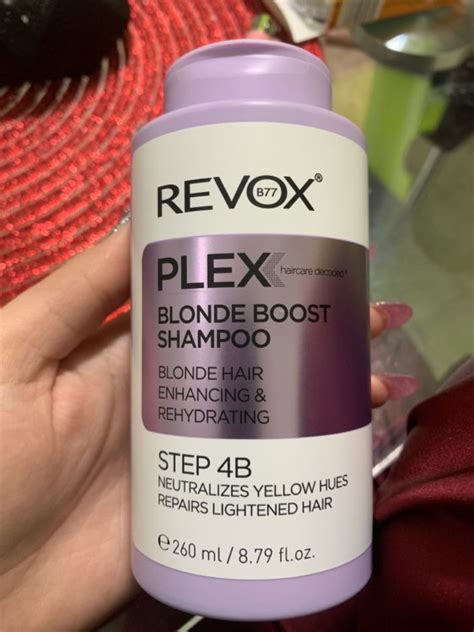 Revox Champ Matizador Rubios Blonde Boosting Shampoo Paso B Inci Beauty