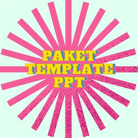 Jual Template Ppt Aesthetic 100 Shopee Indonesia