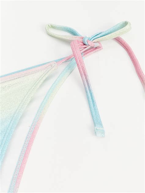 LCW DREAM Karışık Desenli Parlak Görünümlü Kadın Bikini Alt S Z F C LCW