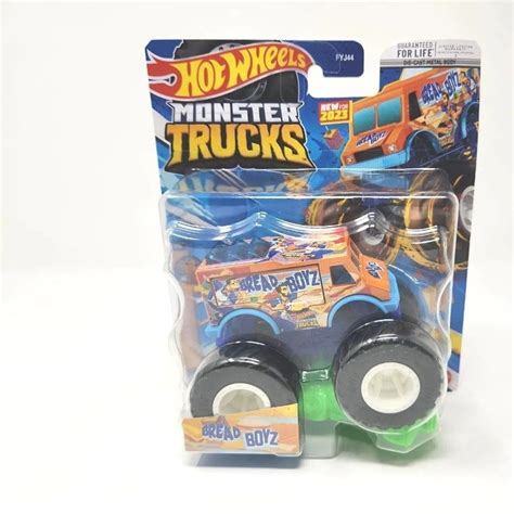 Hot Wheels Monster Trucks Bread Boyz Snack Pack Mattel P Monster Trucks Hot