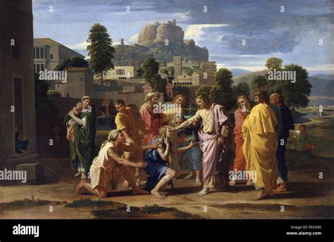 Nicolas Poussin Blind Men Jericho Hi Res Stock Photography And Images