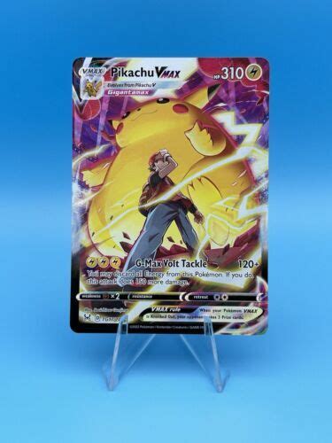 Yahoo Pikachu Vmax Tg Tg Lost Origin Full Art H