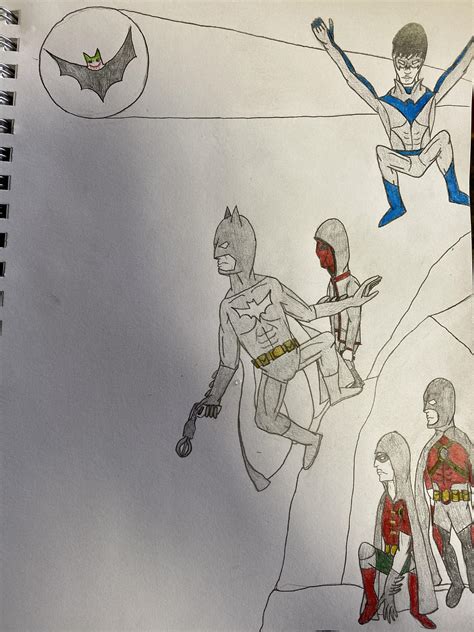 [Fan Art] Bat Family by Me : DCcomics