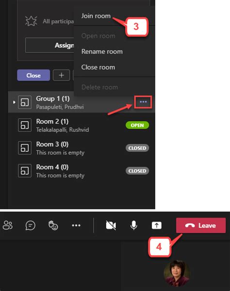 How To Create Breakout Rooms In Microsoft Teams Instruction Uh