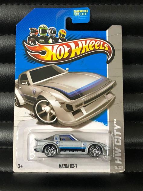 Hot Wheels Mazda RX RX Savanna SILVER Hobbies Toys Toys Games On Carousell