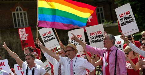 Same Sex Marriage Legalized In England Wales