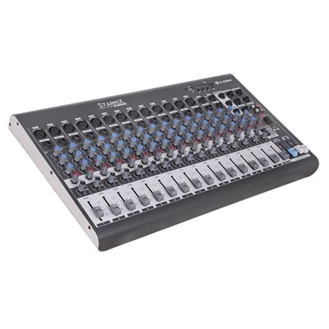 Mesa De Som Starmix 16 Canais XMS1602D LL Audio Na Soltek