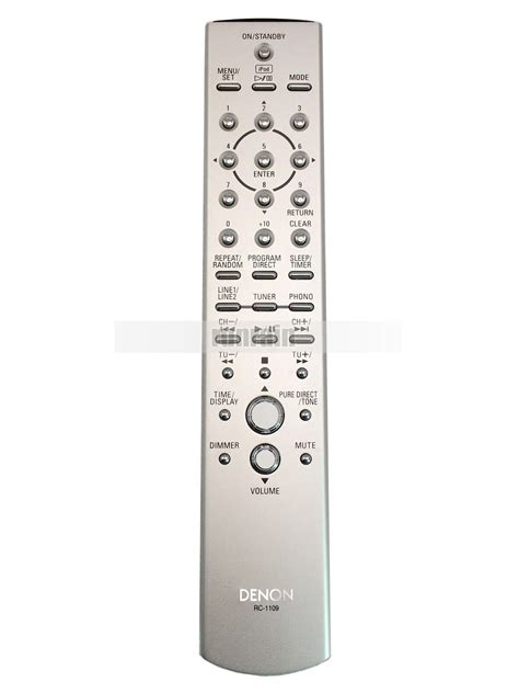 Denon RC 1109 Remote Control For Denon Super Audio CD Receiver RCD CX1