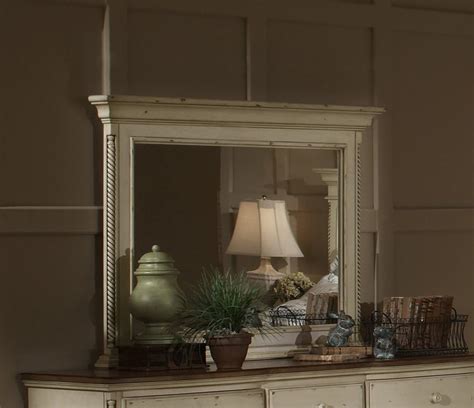 Amazon Hillsdale Furniture Wilshire Antique White Mirror Home