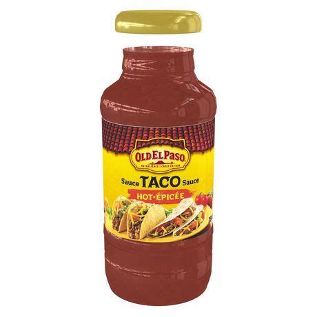Old El Paso Taco Hot Sauce Walmart Canada