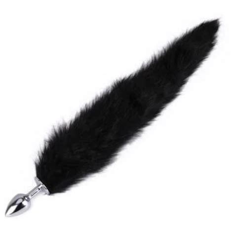 Plug Anal Acero Cola Zorro Colores Exitoys