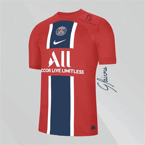 Le Prochain Maillot Du Psg Saison 2022 2023 Se Dévoile Et Il Ne Plaît