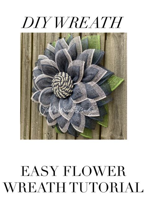 Diy Flower Wreath How To Make A Flower Wreath Flower Wreath