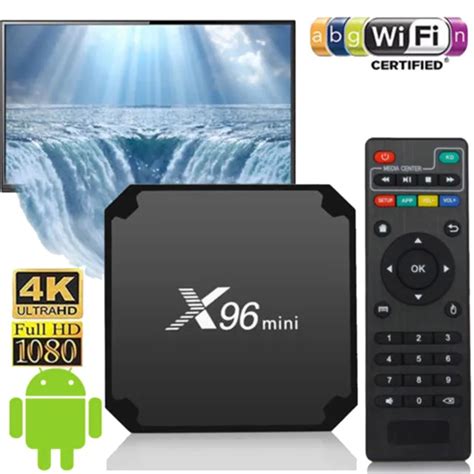 X96 MINI TV Box Android 7.1.2 S905W Quad Core WiFi HD 2GB + 16GB 4K ...