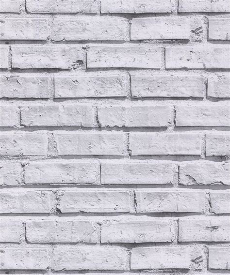 Arthouse 696800 White Wallpaper, Brick, 53 cm x 10.05 m, 623004/696800 ...