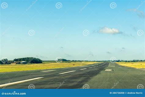 Airport Runway View stock photo. Image of runway, business - 284736008