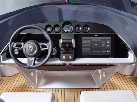 Porsche And Frauscher 850 Fantom Will Feature Raymarine System As