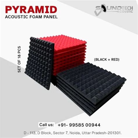 Square Pyramid Acoustic Foam At ₹ 60 Sq Ft In Noida Id 25972684262