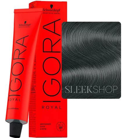 Schwarzkopf Professional Igora Royal Hair Color Dye Dark Blonde Cendre Ash Each