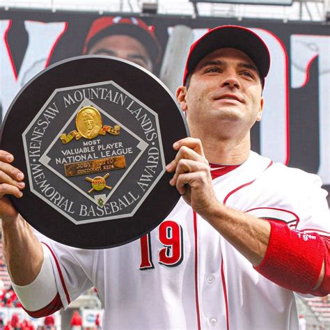 Cincinnati Reds November 22 2010 Joey Votto Is Named National League Mvp Cincinnati Reds