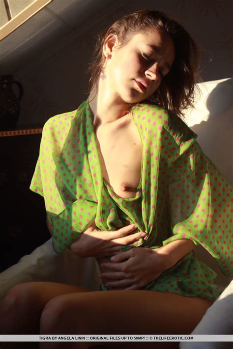 Fit Girl In Loose Shirt Gets Naked Next To XXX Dessert Picture