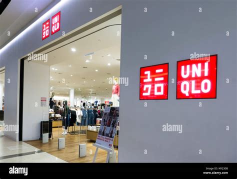 Kota Kinabalu, Malaysia - December 14, 2017: Uniqlo store in Imago ...