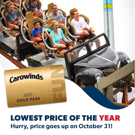 Carowinds On Twitter Purchase A 2023 Gold Pass To Get Unlimited