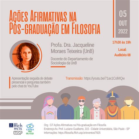 Ações Afirmativas na Pós graduação em Filosofia Filosofia