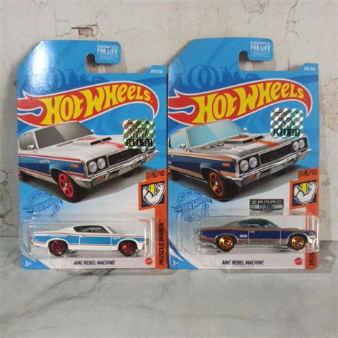 Jual Hot Wheels AMC Rebel Machine Shopee Indonesia