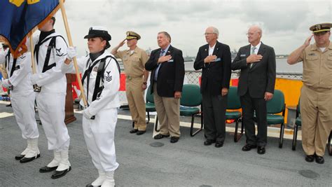 Navy League Adopts USS The Sullivans Crew