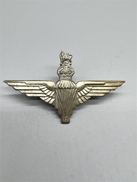 Parachute Regiment Ww Cap Badge I Ww British Militaria Insignia