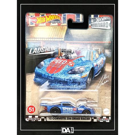 HOT WHEELS Boulevard Corvette Z Drag Racer Shopee Malaysia