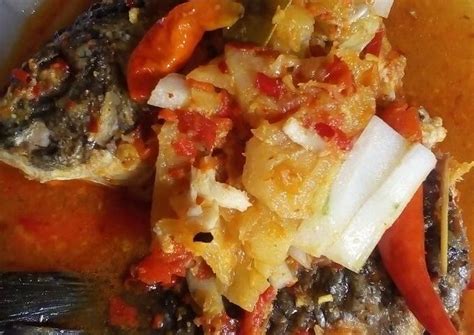 Resep Ikan mas asam manis pedas maknyuss oleh Riyatul Masulin - Cookpad