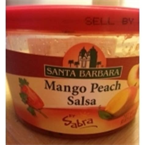 Santa Barbara Salsa Mango Peach Calories Nutrition Analysis More