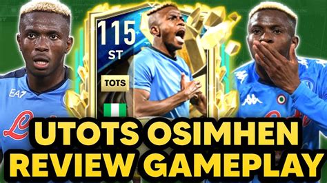 Fifa Mobile Utots Osimhen Review Gameplay Youtube