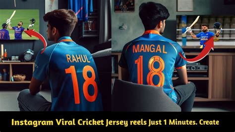 Instagram Viral Cricket Jersey Reels Editing Ll Cricket Jersey Reels