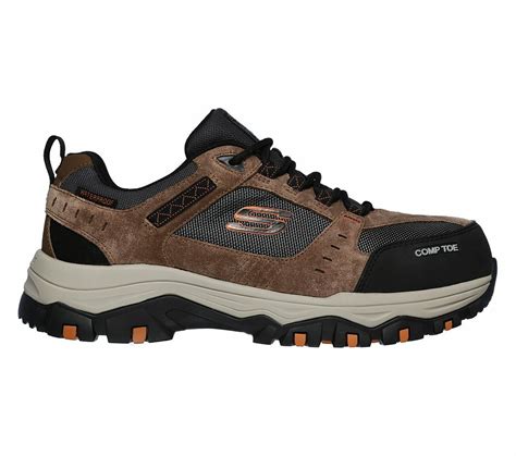 Skechers Work Greetah Comp Toe Safety Shoes Mens Waterproof Composite