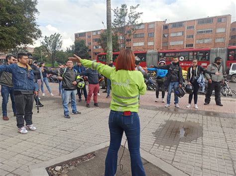 Movilidad Bogotá On Twitter ️continuamos Con Transitobta Haciendo