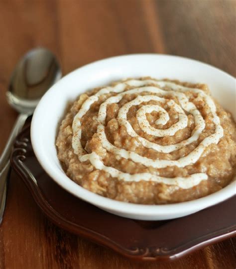 Cinnamon Roll Oatmeal Cooking Classy