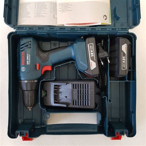 Шуруповерт Bosch GSR 1800-LI Professional (Новый) - st-instrument