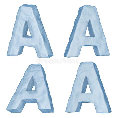 Icy Alphabet Stock Illustrations 2089 Icy Alphabet Stock