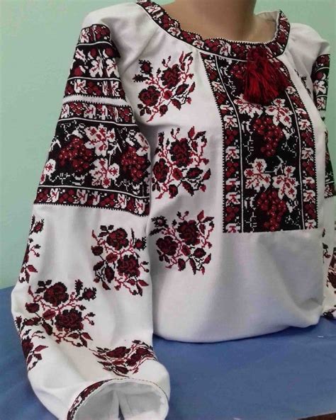 Ukrainian Embroidery Embroidered Blouse Xs Xl Ukraine Etsy In