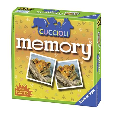 Paniate Memory Dei Cuccioli Poster Omaggio Ravensburger In Offerta