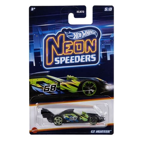 Тематична машинка Неонові перегонові Hot Wheels в ас HLH72